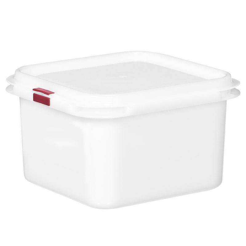 Táper Cuadrado 1/6 Gastro Micro 176X162X100 1,9L.