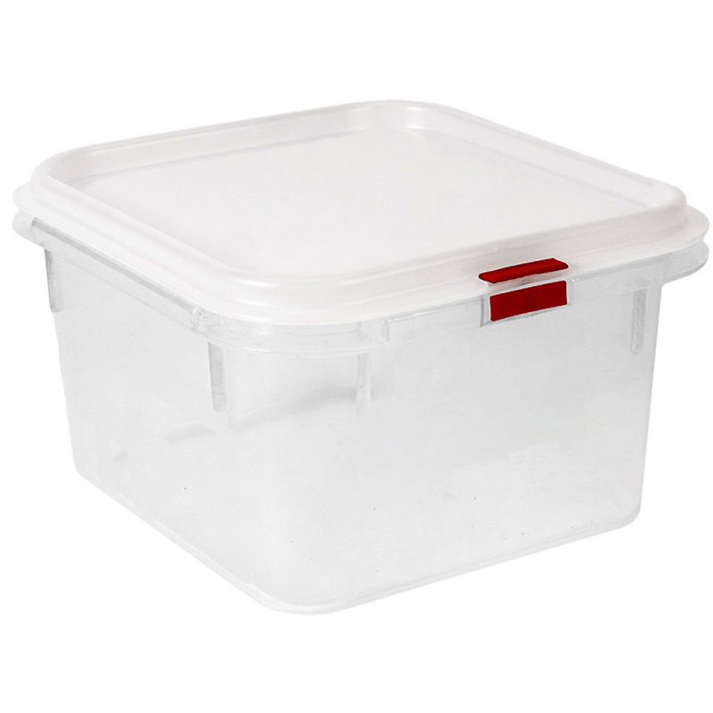 Táper Cuadrado 1/6 Gastro Micro 176X162X100 1,9L. Natural