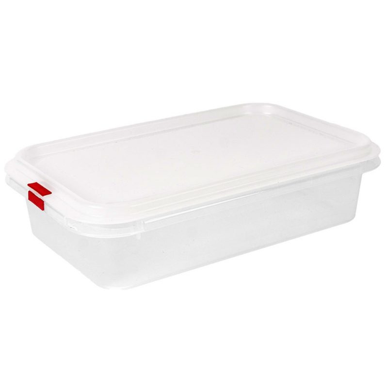 Táper Rect. 1/4 Gastro Micro 265X162X65 2L. Natural