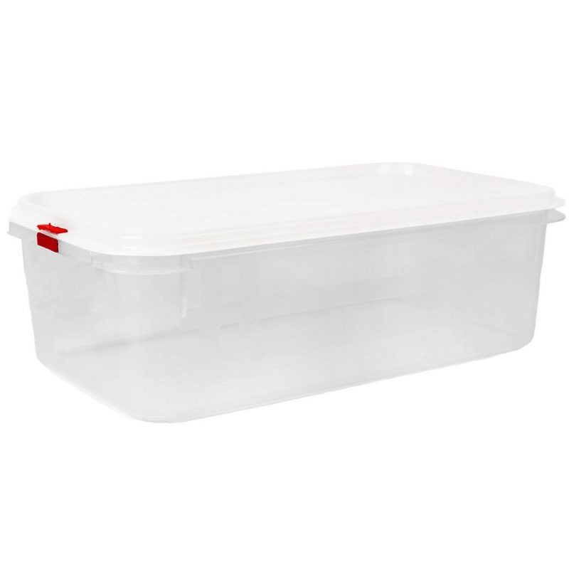 Táper Rect. 1/3 Gastro Micro 325X176X100 4,3L. Natural