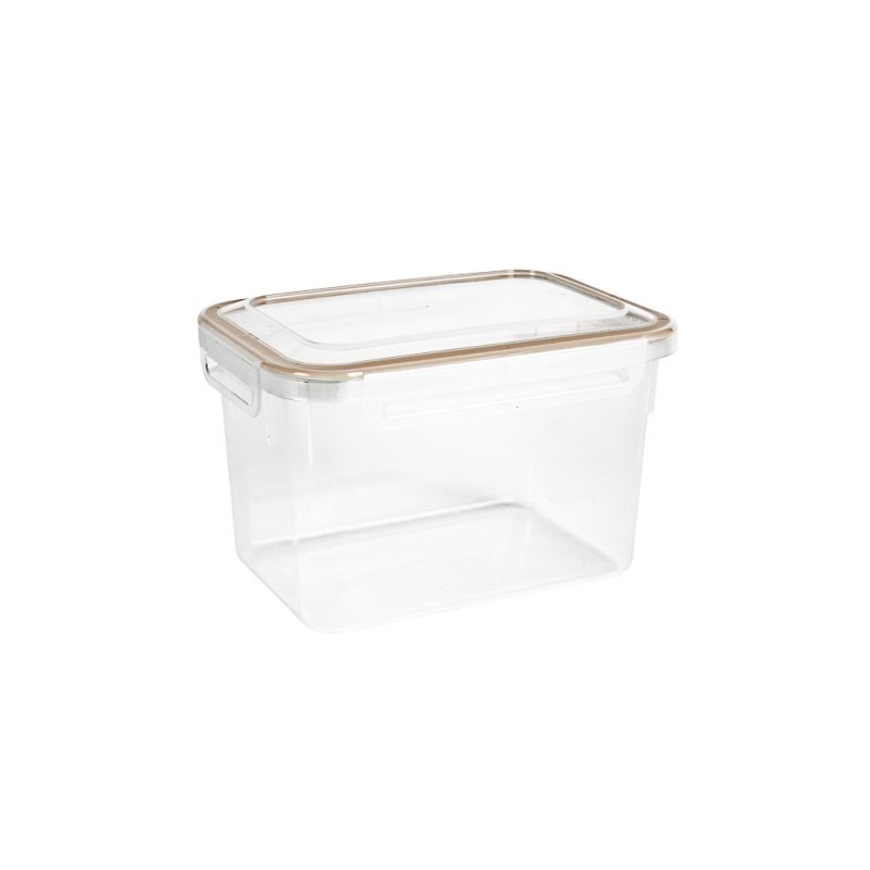 Táper Rectangular Pro Con Junta Bi-Materia Micro Natural 1,6L.