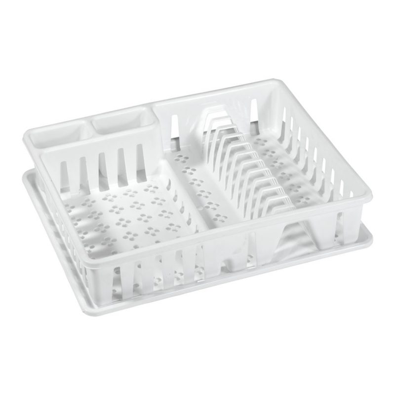 Escurreplatos Con Bandeja Blanco “Super”