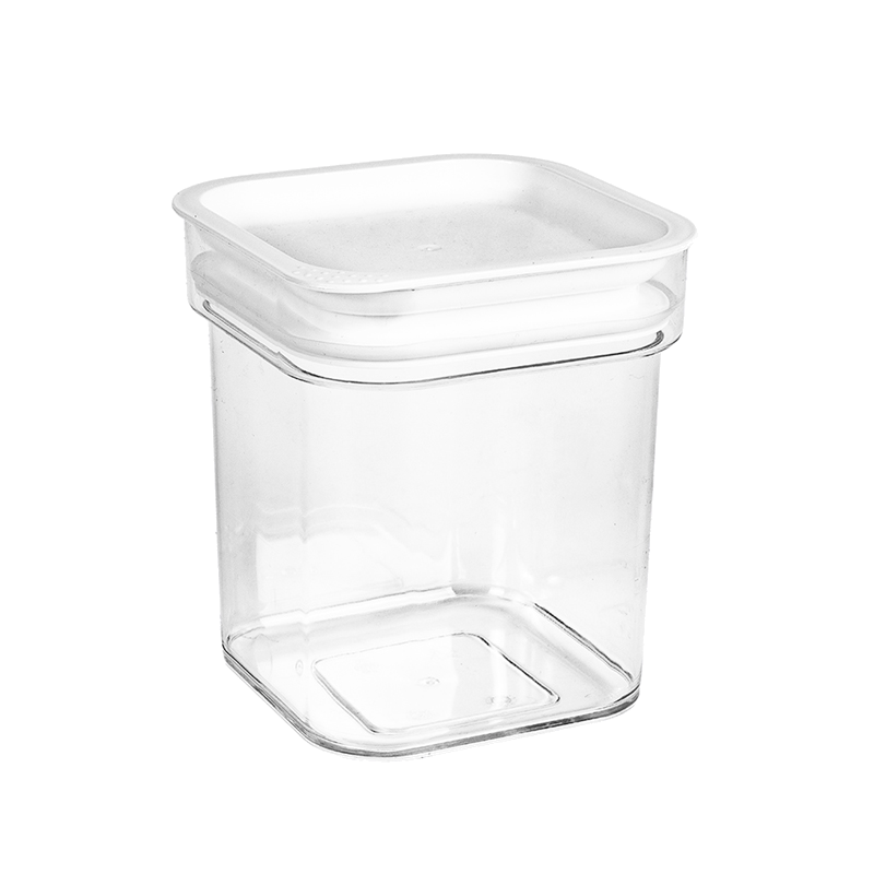 Bote Cuadrado Ps Con Junta 0,80 L.