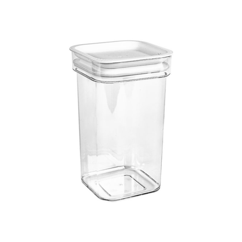 Bote Cuadrado Ps Con Junta 1,2L.