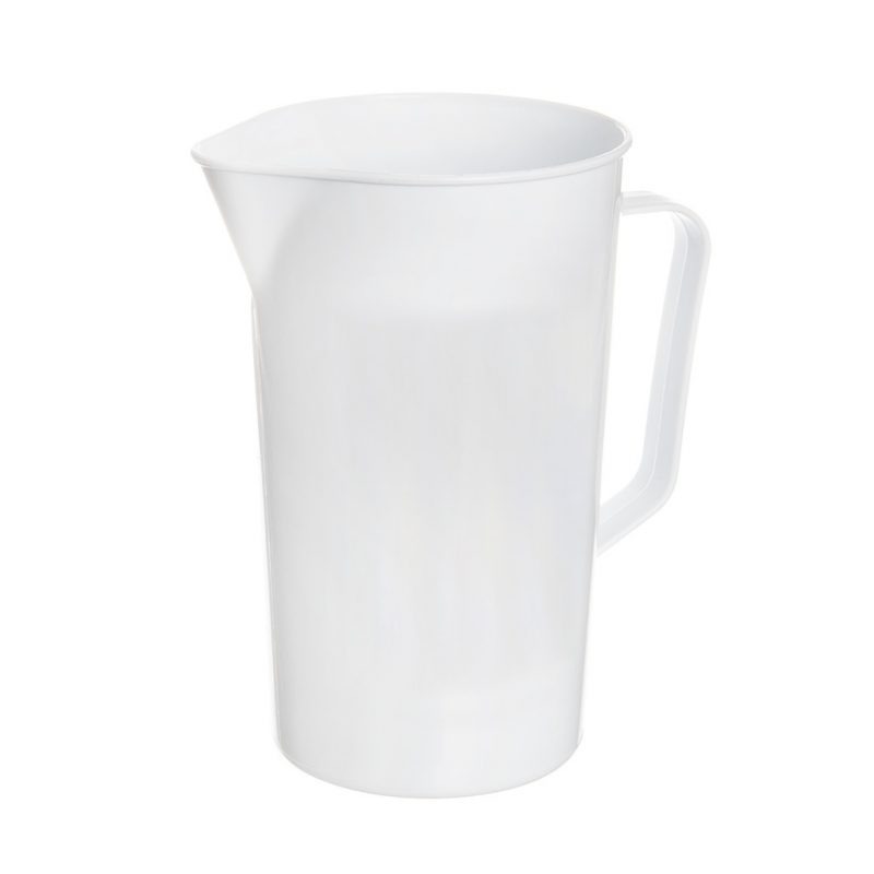 Jarra Especial Para Batir Blanca 1L.