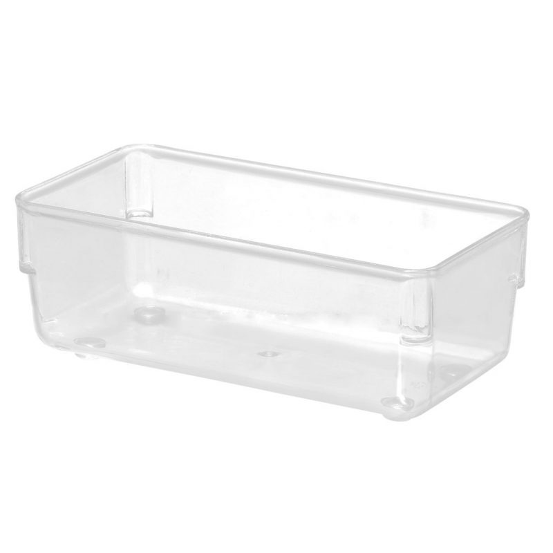 Organizador De Caj. Cristal Antideslizante 160X80X55