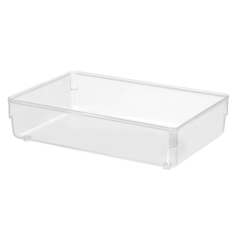 Organizador De Caj. Cristal Antideslizante 240X160X55