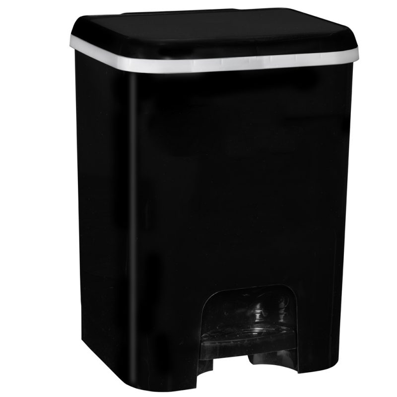 Cubo Pedal Negro 20L.