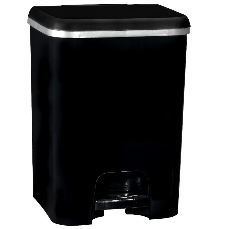 Cubo Pedal Negro 26L.