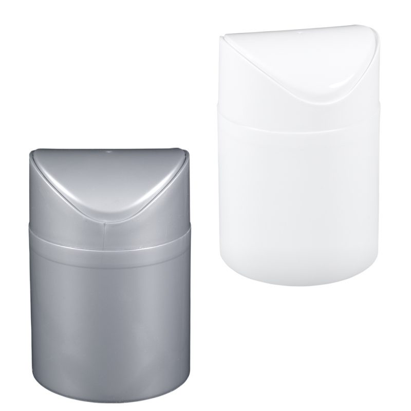 Papelera Sobremesa Tapa Balancín 1,5L. Elegance